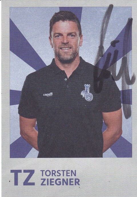 Autogramm Fussball | MSV Duisburg | 2022 | Torsten ZIEGNER