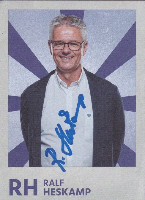Autogramm Fussball | MSV Duisburg | 2022 | Ralf HESKAMP