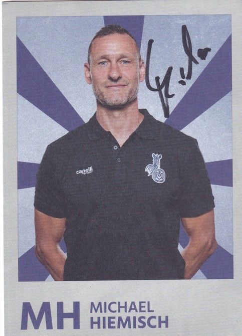 Autogramm Fussball | MSV Duisburg | 2022 | Michael HIEMISCH