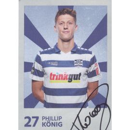 Autogramm Fussball | MSV Duisburg | 2022 | Philipp KÖNIG