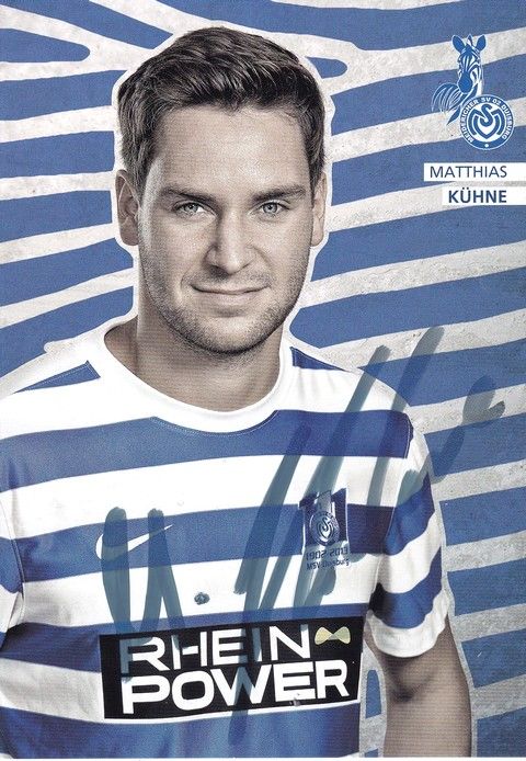 Autogramm Fussball | MSV Duisburg | 2013 | Matthias KÜHNE