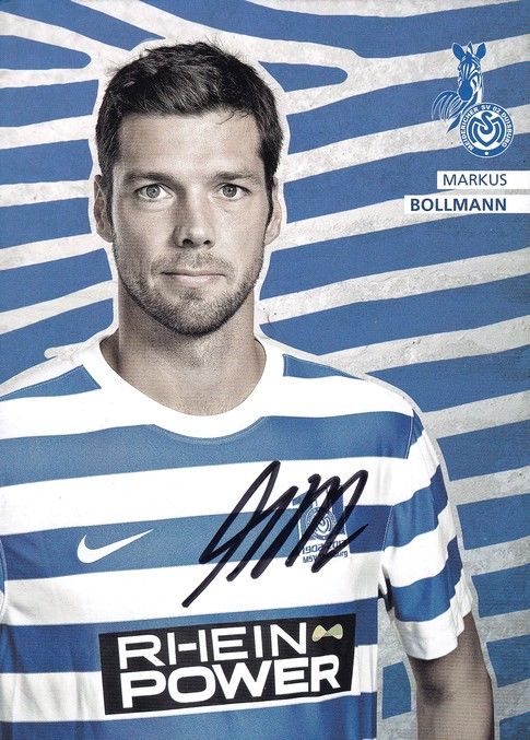 Autogramm Fussball | MSV Duisburg | 2013 | Markus BOLLMANN