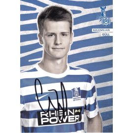 Autogramm Fussball | MSV Duisburg | 2013 | Maximilian GÜLL