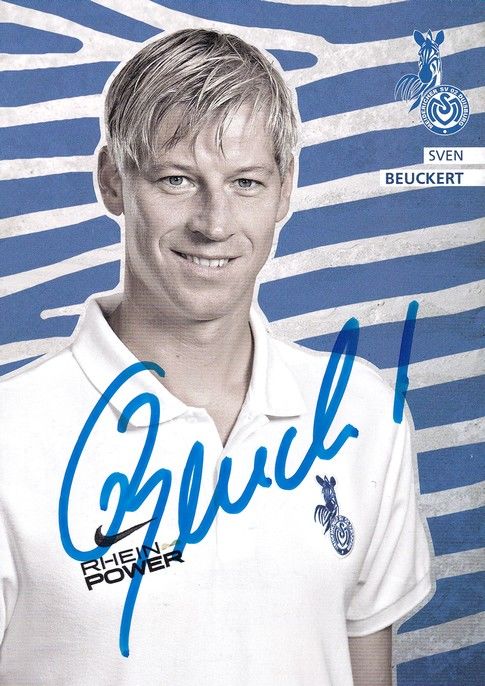 Autogramm Fussball | MSV Duisburg | 2013 | Sven BEUCKERT