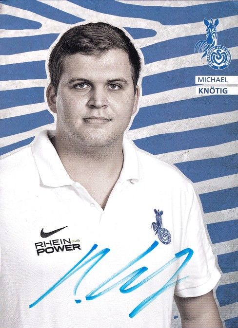 Autogramm Fussball | MSV Duisburg | 2013 | Michael KNÖTIG