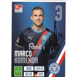 Autogramm Fussball | Holstein Kiel | 2021 | Marco KOMENDA