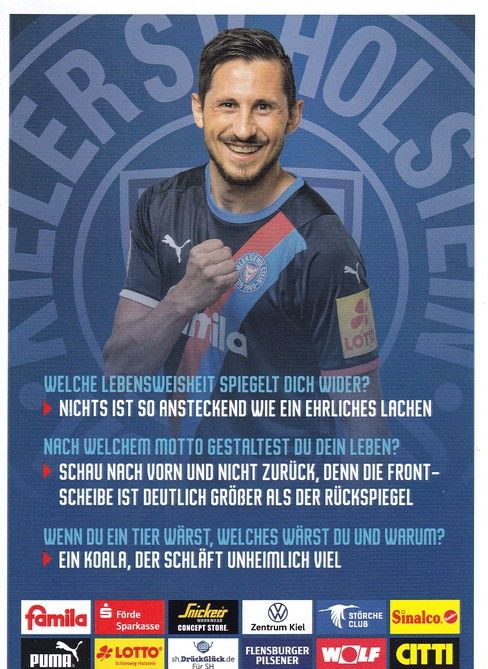 Autogramm Fussball | Holstein Kiel | 2021 | Steven SKRZYBSKI