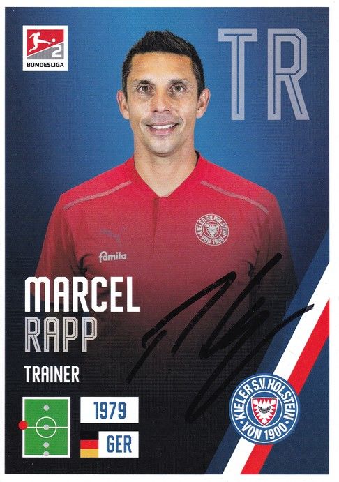 Autogramm Fussball | Holstein Kiel | 2021 | Marcel RAPP