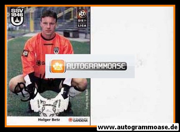 Autogramm Fussball | SSV Ulm 1846 | 1998 | Holger BETZ