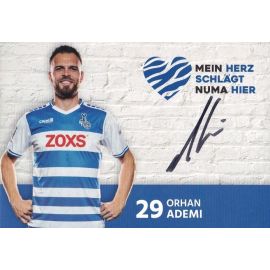 Autogramm Fussball | MSV Duisburg | 2021 | Orhan ADEMI