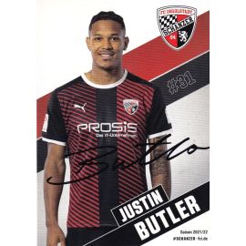 Autogramm Fussball | FC Ingolstadt 04 | 2021 | Justin BUTLER