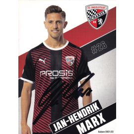 Autogramm Fussball | FC Ingolstadt 04 | 2021 | Jan-Hendrik MARX