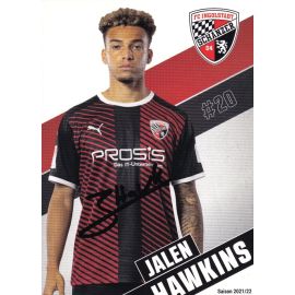 Autogramm Fussball | FC Ingolstadt 04 | 2021 | Jalen HAWKINS