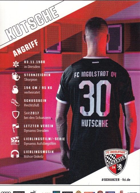 Autogramm Fussball | FC Ingolstadt 04 | 2021 | Stefan KUTSCHKE