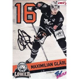 Autogramm Eishockey | Löwen Frankfurt | 2017 | Maximilian GLÄSSL