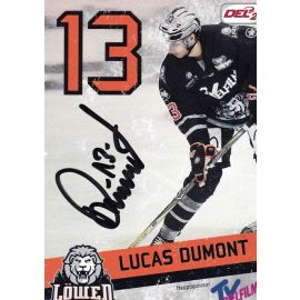 Autogramm Eishockey | Löwen Frankfurt | 2017 | Lucas DUMONT