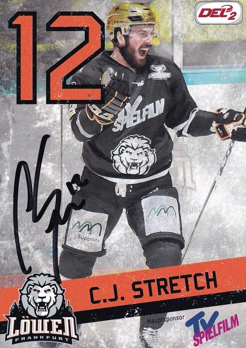 Autogramm Eishockey | Löwen Frankfurt | 2017 | C. J. STRETCH
