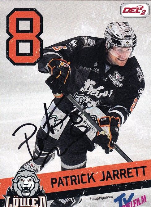 Autogramm Eishockey | Löwen Frankfurt | 2017 | Patrick JARRETT