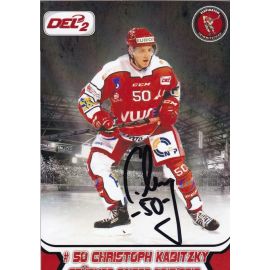 Autogramm Eishockey | Eispiraten Crimmitschau | 2015 Foto | Christoph KABITZKY