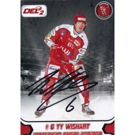 Autogramm Eishockey | Eispiraten Crimmitschau | 2015 Foto | Ty WISHART