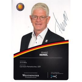 Autogramm Eishockey | DEB Nationalteam | 2010er Westminster | Franz REINDL