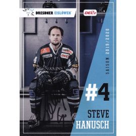 Autogramm Eishockey | Dresdner Eislöwen | 2019 | Steve HANUSCH