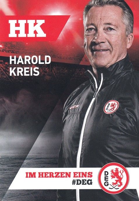 Autogramm Eishockey | Düsseldorfer EG | 2018 | Harold KREIS