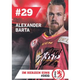 Autogramm Eishockey | Düsseldorfer EG | 2018 | Alexander BARTA