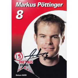 Autogramm Eishockey | DEG Metro Stars | 2004 | Markus PÖTTINGER