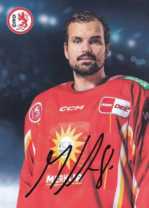Autogramm Eishockey | Düsseldorfer EG | 2021 | Marco NOWAK