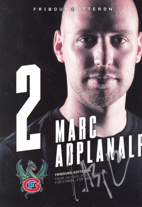 Autogramm Eishockey | HC Fribourg-Gotteron | 2015 | Marc ABPLANALP