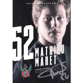 Autogramm Eishockey | HC Fribourg-Gotteron | 2015 | Mathieu MARET
