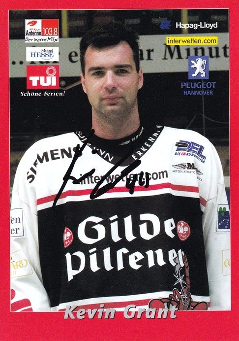 Autogramm Eishockey | Hannover Scorpions | 2000 | Kevin GRANT