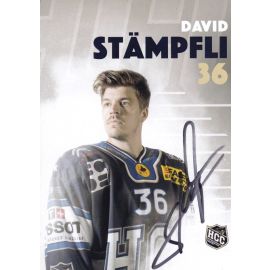 Autogramm Eishockey | HC La Chaux-de-Fonds | 2016 | David STÄMPFLI