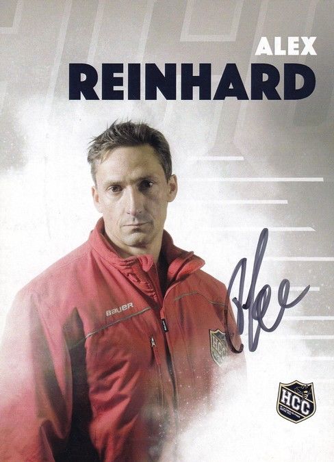Autogramm Eishockey | HC La Chaux-de-Fonds | 2016 | Alex REINHARD