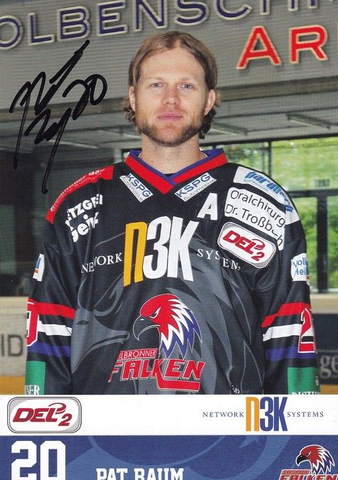 Autogramm Eishockey | Heilbronner Falken | 2013 | Pat BAUM