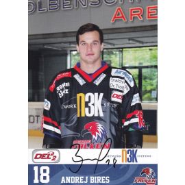 Autogramm Eishockey | Heilbronner Falken | 2013 | Andrej BIRES