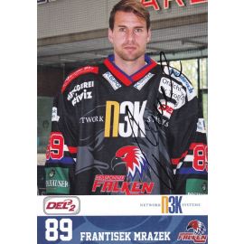 Autogramm Eishockey | Heilbronner Falken | 2013 | Frantisek MRAZEK