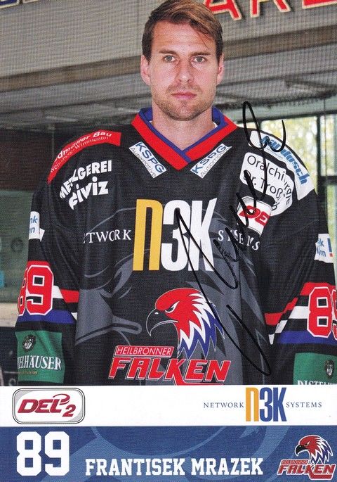 Autogramm Eishockey | Heilbronner Falken | 2013 | Frantisek MRAZEK