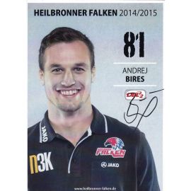 Autogramm Eishockey | Heilbronner Falken | 2014 | Andrej BIRES