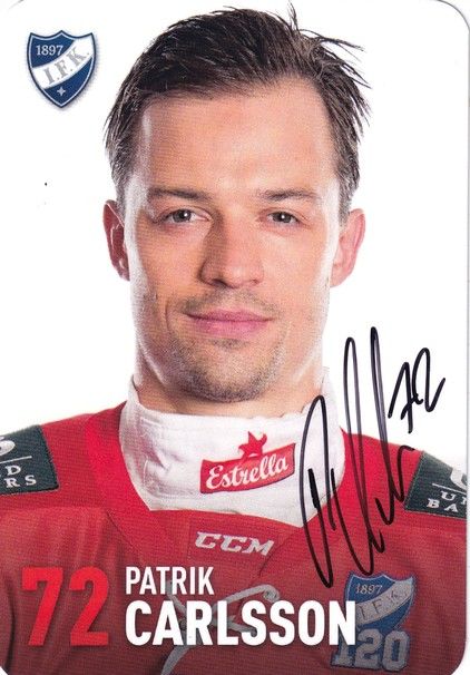Autogramm Eishockey | HIFK (Finnland) | 2017 | Patrik CARLSSON