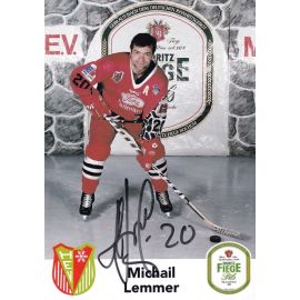 Autogramm Eishockey | Herner Miners | 1996 | Michail LEMMER