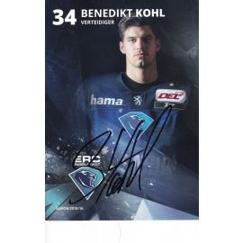 Autogramm Eishockey | ERC Ingolstadt | 2015 | Benedikt KOHL