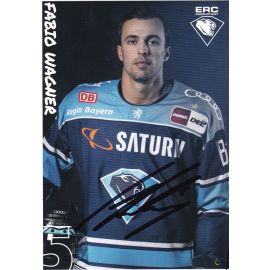 Autogramm Eishockey | ERC Ingolstadt | 2022 | Fabio WAGNER