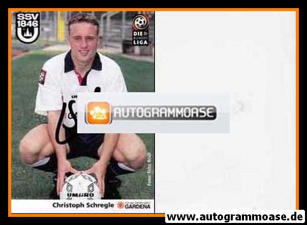 Autogramm Fussball | SSV Ulm 1846 | 1998 | Christoph SCHREGLE