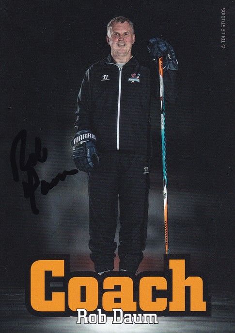 Autogramm Eishockey | Iserlohn Roosters | 2018 | Rob DAUM