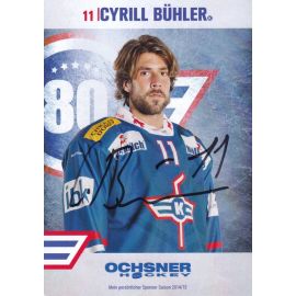 Autogramm Eishockey | Kloten Flyers | 2014 | Cyrill BÜHLER