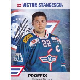Autogramm Eishockey | Kloten Flyers | 2014 | Victor STANCESCU