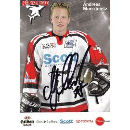Autogramm Eishockey | Kölner Haie | 2004 | Andreas MORCZINIETZ