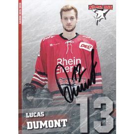 Autogramm Eishockey | Kölner Haie | 2019 | Lucas DUMONT